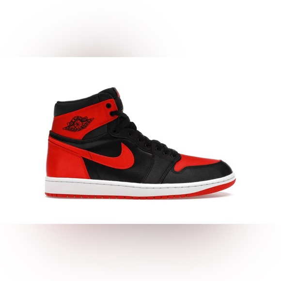 Air Jordan 1 Retro Hi OG - Satin Bred - Picture 1 of 2
